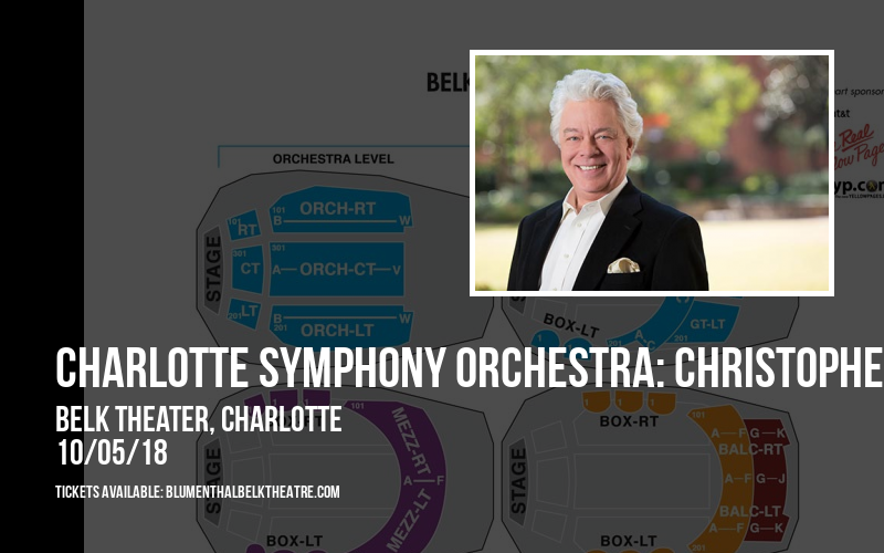Charlotte Symphony Orchestra: Christopher Warren-Green - Beethoven's Fifth at Belk Theater tickets Charlotte Symphony Orchestra: Christopher Warren-Green - Beethoven's Fifth at Belk Theater
