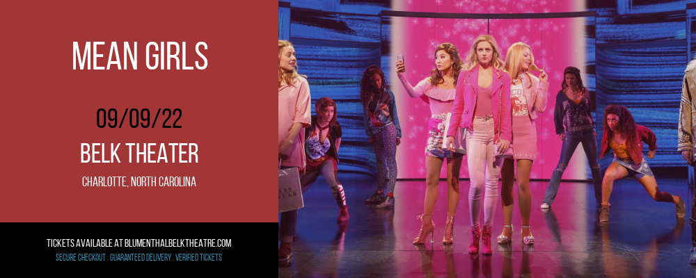 Mean Girls at Belk Theater tickets Mean Girls at Belk Theater