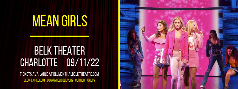 Mean Girls at Belk Theater tickets Mean Girls at Belk Theater