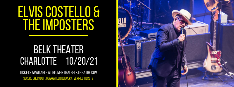 Elvis Costello & The Imposters at Belk Theater