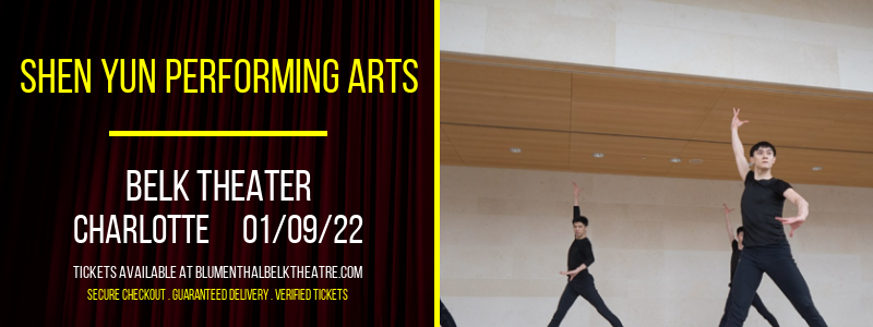 Shen Yun Performing Arts at Belk Theater tickets Shen Yun Performing Arts at Belk Theater