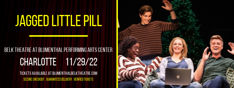 Jagged Little Pill at Belk Theater tickets Jagged Little Pill at Belk Theater