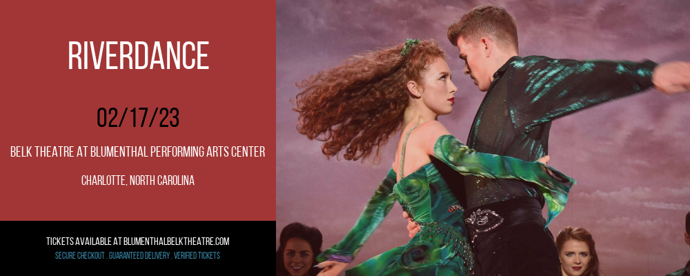 Riverdance at Belk Theater tickets Riverdance at Belk Theater