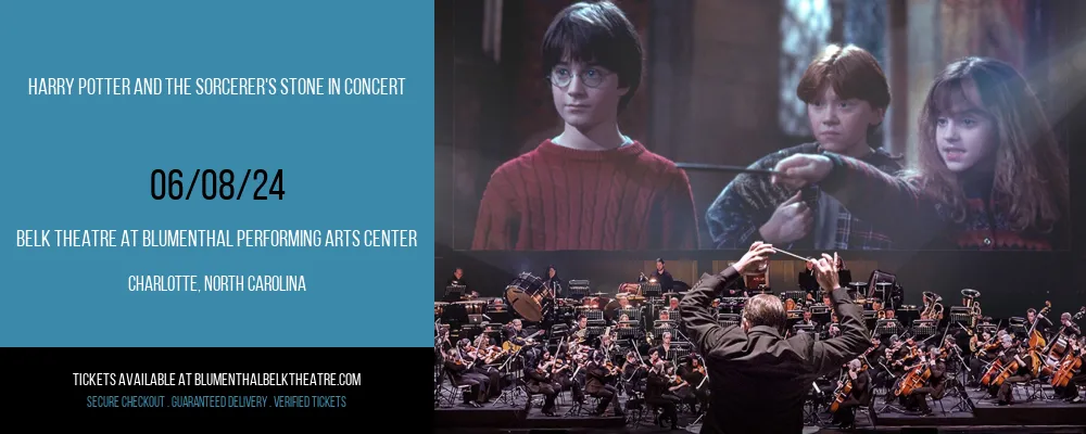 Harry Potter and The Sorcerer's Stone In Concert at Belk Theatre at Blumenthal Performing Arts Center