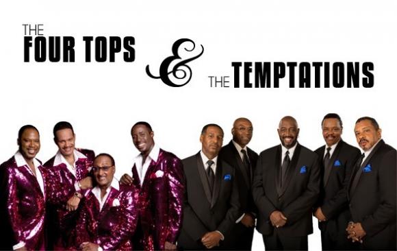 The Temptations & The Four Tops at Belk Theater