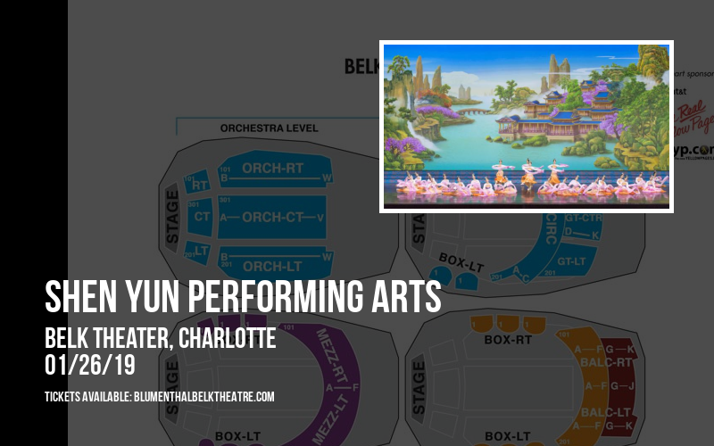 Shen Yun Performing Arts at Belk Theater tickets Shen Yun Performing Arts at Belk Theater