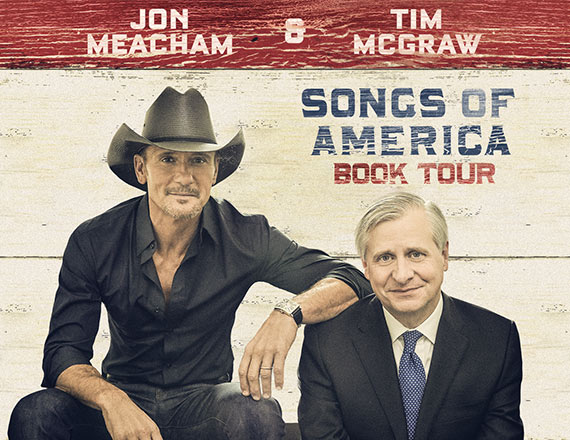 Tim McGraw & Jon Meacham at Belk Theater