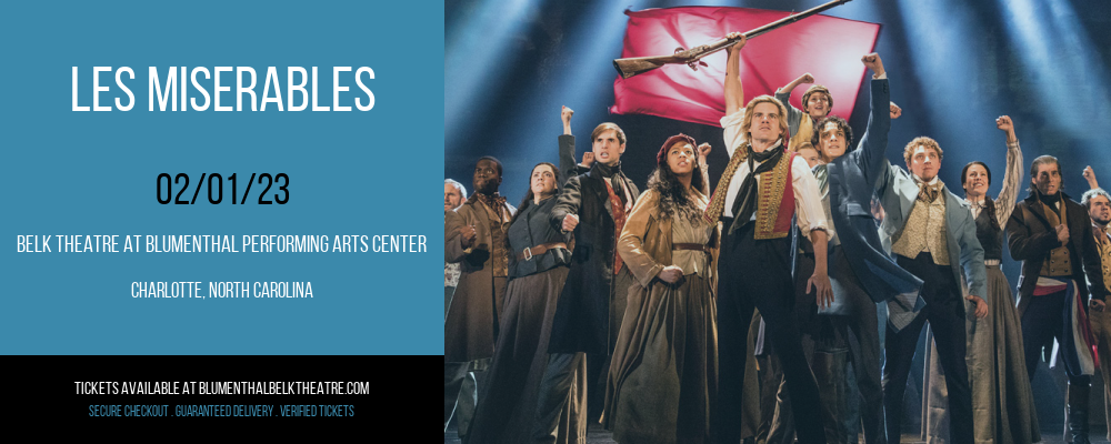 Les Miserables at Belk Theater