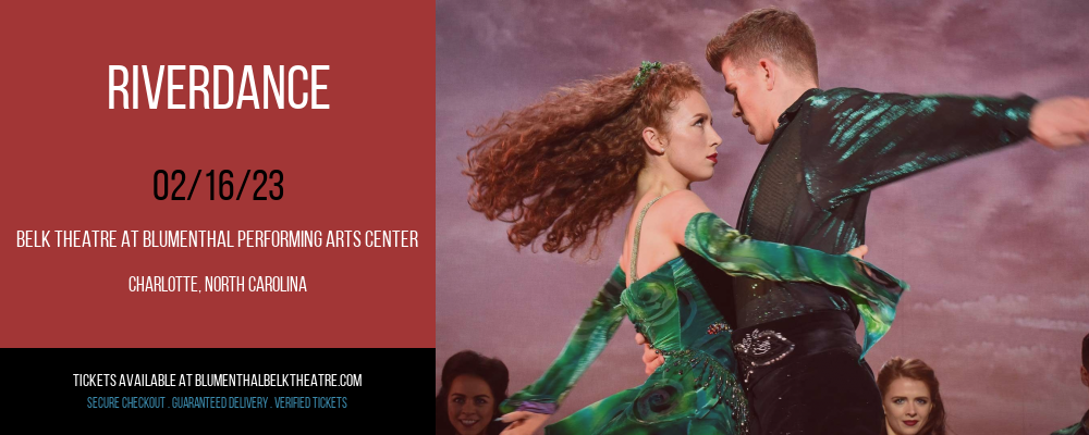 Riverdance at Belk Theater tickets Riverdance at Belk Theater