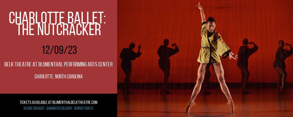 Charlotte Ballet at Belk Theatre at Blumenthal Performing Arts Center