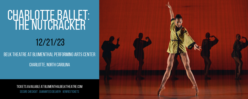 Charlotte Ballet at Belk Theatre at Blumenthal Performing Arts Center