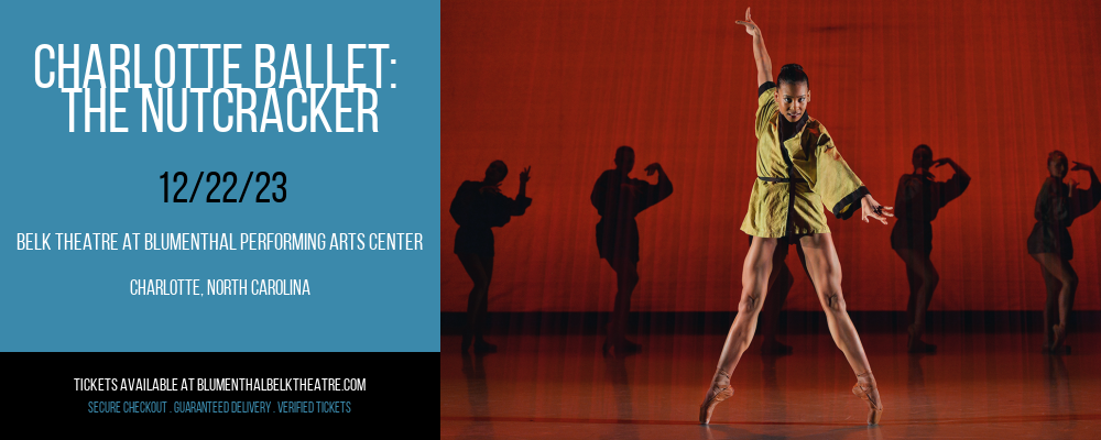 Charlotte Ballet at Belk Theatre at Blumenthal Performing Arts Center