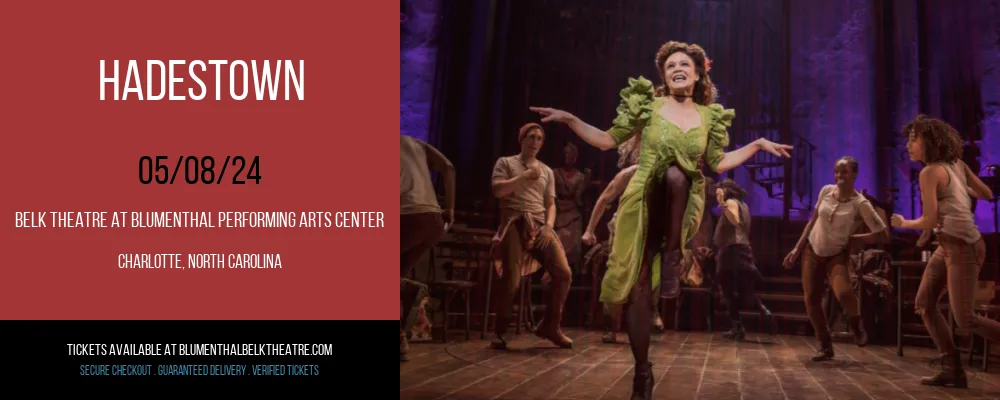 Hadestown at Belk Theatre at Blumenthal Performing Arts Center